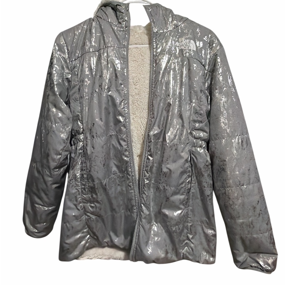 The North Face Girls' Reversible Mossbud Parka Youth XL